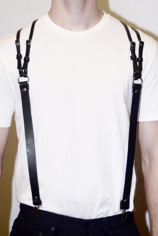 Подтяжки кожаные Torrey Suspenders