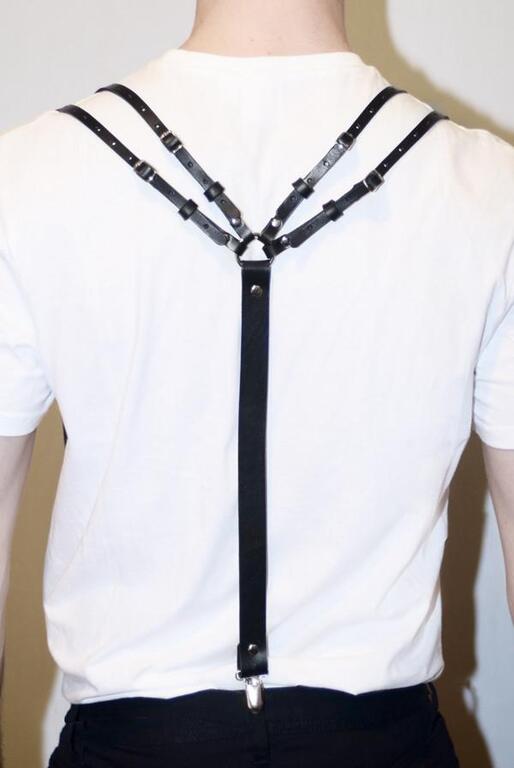 Подтяжки кожаные Torrey Suspenders