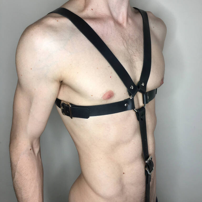 Портупея мужская X Harness with C-Ring Strap