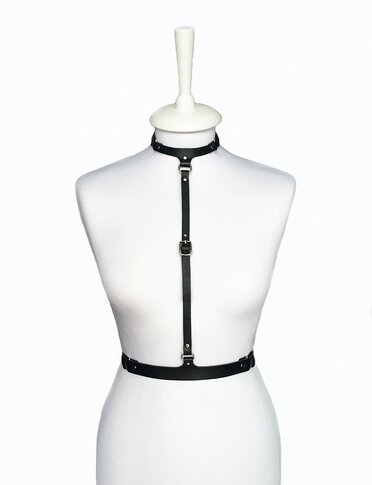 Портупея кожаная Choker Harness