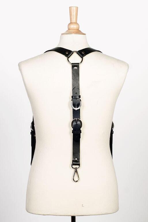 Подтяжки кожаные Horseshoe Suspenders