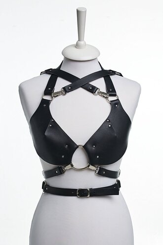 Cross bra-harness