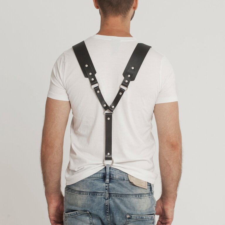 Портупея мужска кожаная Suspenders