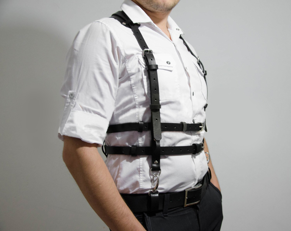 Портупея мужская кожаная Harness